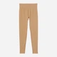 Спортивные леггинсы для фитнеса высокие H&M 060924722_beige M Бежевые (KOZ6666000336330) - изображение 1