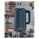 Електрочайник SOKANY SK-09018 дисковий 3 л, залений - зображення 7