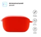 Силіконовий чохол для навушників JBL Wave Buds/Buds 2, Hang Case, червоний, ультратонкий захисний кейс товщиною 2 мм, захист від подряпин, пилу та ударів, компактний, з карабіном для кріплення, ArmorStandart (ARM79917) - зображення 2