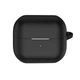Силиконовый чехол для наушников Samsung Galaxy Buds 3/Buds 3 Pro/Buds 3 FE, Hang Case, черный, ультратонкий защитный кейс толщиной 2 мм, защита от царапин, пыли и ударов, компактный, с карабином для крепления, ArmorStandart (ARM79972) - изображение 1