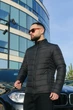 Чоловіча куртка Intruder демісезонна S чорна - зображення 4