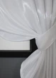 Комплект коротких штор VR-Textil l Атлас № 805ш монорей 130х170 см 2 шт Белый (35-0186) - изображение 4
