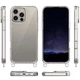 Протиударний Чохол TPU Transparent with Straps для Apple iPhone 14 Pro Max (6.7") Orange/White - зображення 4