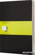 Блокнот Moleskine Cahier 19 х 25 см 120 страниц без линовки Черный 3 шт (9788883705038) - изображение 1