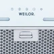 Витяжка повновбудована WEILOR PBS 72650 GLASS WH 1250 LED Strip - зображення 8