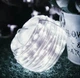 Вулична світлодіодна гірлянда стрічка 200 LED великі краплі 20 метрів білий 8 режимів для садово-паркового дизайну - зображення 2