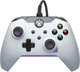 Kontroler przewodowy PDP Fuse do Xbox Series/Xbox One/PC White-Purple (049-012-WP) - obraz 1