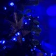 Светодиодная гирлянда-нить черная проволока 500 LED Xmas рубин 17 м 8 режимов синий - изображение 1