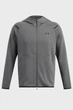 Чоловіче сіре худі UA Unstoppable Flc FZ HD EU Under Armour XL 1389352-025 - зображення 5