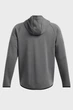 Чоловіче сіре худі UA Unstoppable Flc FZ HD EU Under Armour XL 1389352-025 - зображення 6