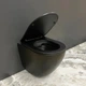 Підвісний унітаз VBI VULCANO BLACK MATT - зображення 6