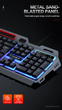 Игровая проводная клавиатура TWolf T16 c RGB подсветкой и подставкой для телефона Black - изображение 10