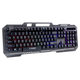 Игровая проводная клавиатура TWolf T16 c RGB подсветкой и подставкой для телефона Black - изображение 11