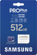 Карта памяти Samsung PRO Plus microSDXC 512GB C10 UHS-I U3 V30 A2 + SD адаптер (MB-MD512SA/EU) - изображение 9