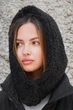 Тепла Шапка Капюшон Капор Теді На Флісі Without Bonnet Black Woman 453193835 - изображение 1