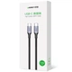 Кабель UGREEN US316 USB 2.0 Type-C to Type-C 1m 100W Aluminium Case Black (70427) - изображение 3