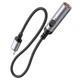 Портативна запальничка Hoco UA30 Type-C mini cigarette lighter Black - зображення 3