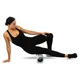 Роллер массажный для рук и ног мфр ролик Zelart Roller 0042 размер 45см White-Black - изображение 4