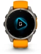 Смарт-часы Garmin fenix 8 47mm AMOLED Sapphire Titanium with a spark Orange and Graphite Silicone Band (010-02904-11) - изображение 2