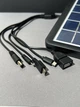 Універсальний зарядний пристрій із сонячною панеллю з USB виходом 5в1 - зображення 2