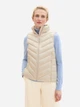Теплый жилет короткий женский Tom Tailor 1041486-12365 L Бежевый (4067672892407) - изображение 1