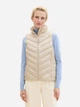 Теплый жилет короткий женский Tom Tailor 1041486-12365 L Бежевый (4067672892407) - изображение 4