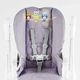 Стільчик для годування Joy K-60290, м'який чохол ПВХ, 4 колеса, з’ємний столик, кошик, в коробці(K-60290) - зображення 3
