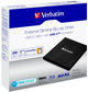 Оптичний привід Verbatim External Slimline Blu-ray Writer USB 3.1 Gen1 Type-C Black (43889) - зображення 4