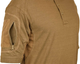 Тенниска поло Defcon 5 Tactical Polo Short Sleeves with Pocket M С велькро цвет coyote brown - изображение 4