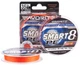 Шнур Favorite Smart PE 8x 150м (red orange) #0.5/0.117mm 8lb/4.1kg - изображение 2