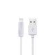 Кабель Hoxo X1 Rapid для iPhone 5 6 7 8 X 11 12 - 3 метра - белый - изображение 2