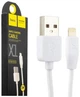 Кабель Hoxo X1 Rapid для iPhone 5 6 7 8 X 11 12 - 3 метра - белый - изображение 5