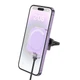 Автодержатель с беспроводной зарядкой магнитной Hoco HW17 Wireless Charging with MagSafe фиолетовый - изображение 2