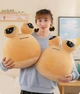 Мягкая игрушка обнимашка Alien Pou Инопланетянин Поу Большие Глаза 60 см My Kigu Плюшевый Бежевый (9083/60) - изображение 7