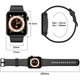 Смарт-годинник Blackview R30 Pro Black (6931548317418) [117681] - зображення 6