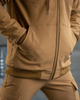 Тактический зимний костюм SoftShell на овчине S койот (83249) - изображение 6