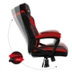 Комп'ютерне крісло для геймера Huzaro Force 2.5 black-red тканина - изображение 8