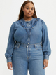 Блузка джинсовая женская Levi's 146030423 XS Синяя (1159814411) - изображение 1