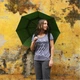 Парасоля Lifeventure Trek Umbrella Medium green (68013) - зображення 3