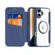 Чехол-книжка Dux Ducis Skin X Pro with MagSafe для iPhone 16 pure blue - изображение 2