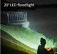 Яркий мощный аккумуляторный налобный фонарь HEADLIGHT CLT28 20 светодиодов 35Вт сверхяркий фонарь - изображение 8