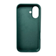 Защитный чехол-накладка Silicone Full Case AA Open Cam для Apple iPhone 16 Pine Green (FullOpeAAi16-46) - изображение 2