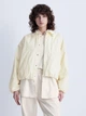 Куртка демисезонная короткая женская Uniqlo 743481950 L Молочная (1159814834) - изображение 1