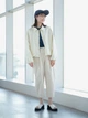 Куртка демисезонная короткая женская Uniqlo 743481950 L Молочная (1159814834) - изображение 3