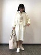 Куртка демисезонная короткая женская Uniqlo 743481950 L Молочная (1159814834) - изображение 9