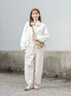 Куртка демисезонная короткая женская Uniqlo 743481950 L Молочная (1159814834) - изображение 16