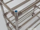 Полка для взуття Shoe Rack MP4 на 4 яруса. металева хромована посилена - зображення 2
