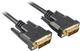 Kabel Sharkoon DVI-D - DVI-D Single link F/F 5 m Black (4044951009107) - obraz 2