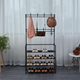 Универсальная вешалка для одежды New simple floor clothes rack Черная - изображение 2