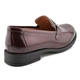 Лофери Casual burdeos (3907_36) бордова шкіра - зображення 3